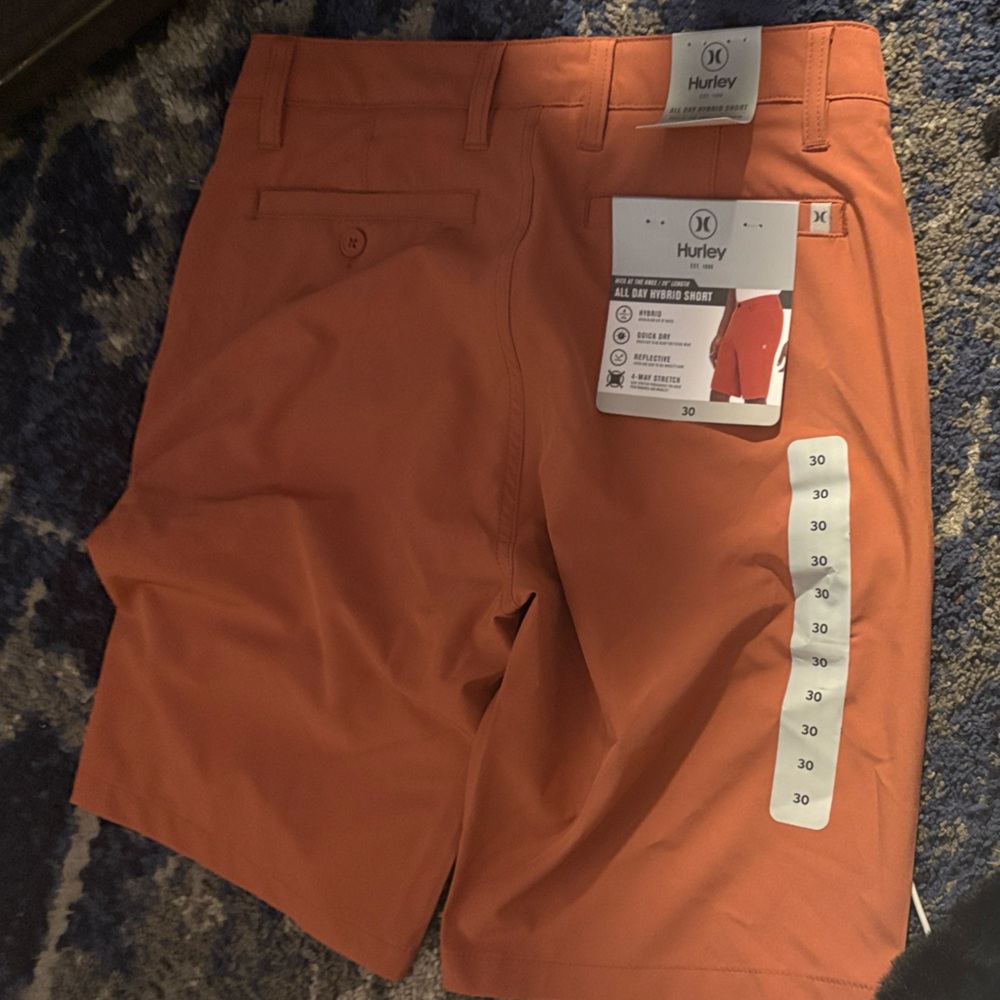 Hurley Men's Orange Shorts